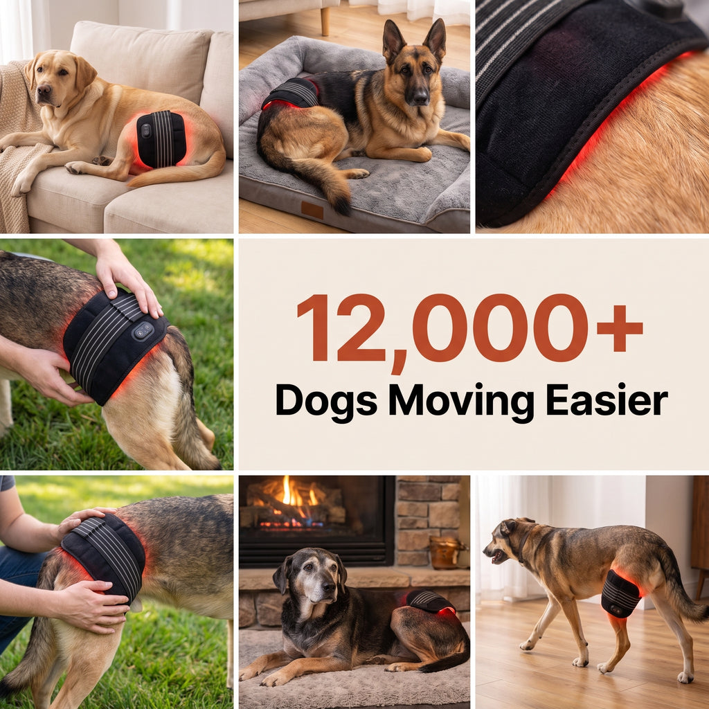 Nuzzlure™ Wireless Red Light Therapy Device for Dogs